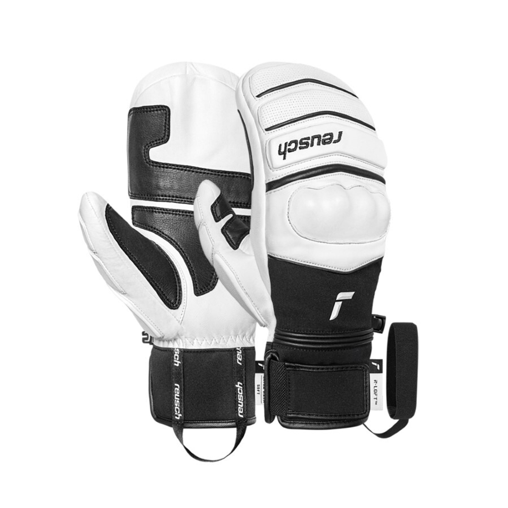 REUSCH 25/26 варежки горнолыжные 6501405_1101 World Champ Mitten White/Black