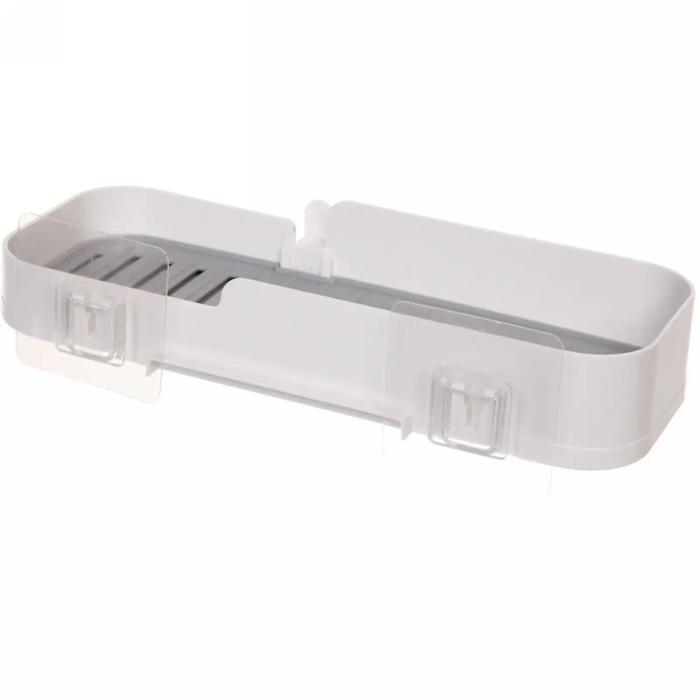 Полка для ванны с липким слоем 30х12х5см