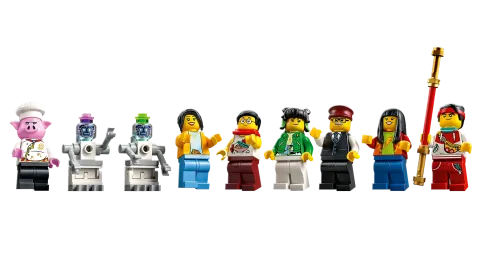 Конструктор LEGO Monkie Kid 80036 Город фонарей