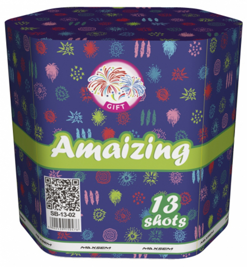 SB-13-02 Салют "AMAIZING" (1,2" х 13 залпов)