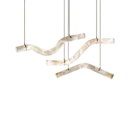 Chandelier horizontal Infinity Collection by Atelier Alain Ellouz