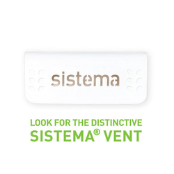 Контейнер квадратный 2.6 л Sistema FreshWorks зеленый