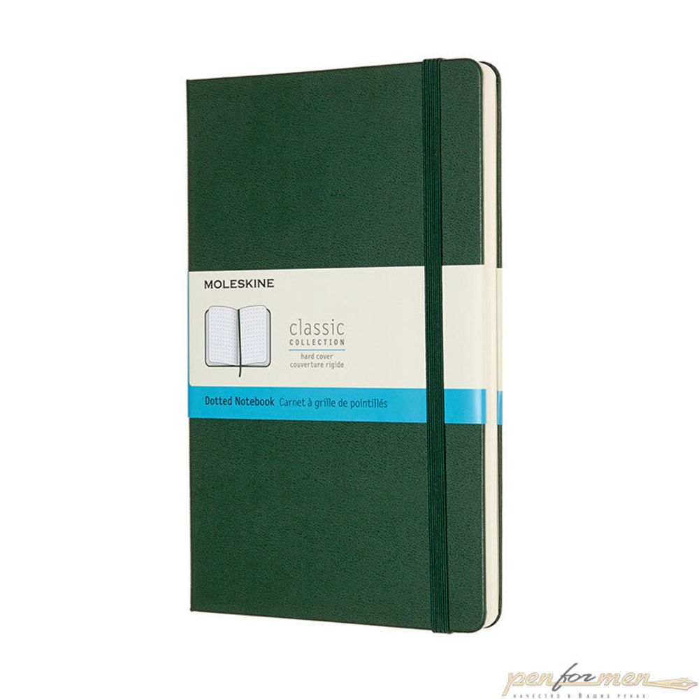 Блокнот Moleskine зеленый (QP066K15)