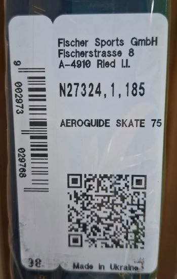 Лыжи FISCHER Aeroguide Skate 75 фото 1