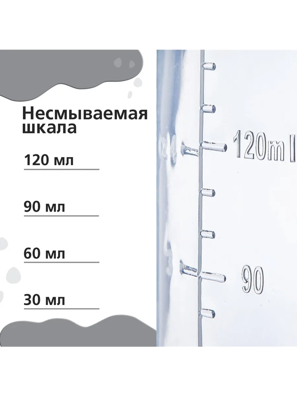 Бутылочка для кормления новорожденных Люблю молоко 150 мл