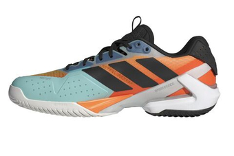 Мужские кроссовки теннисные Adidas Adizero Ubersonic 5 M - aqua/core black/lucid orange