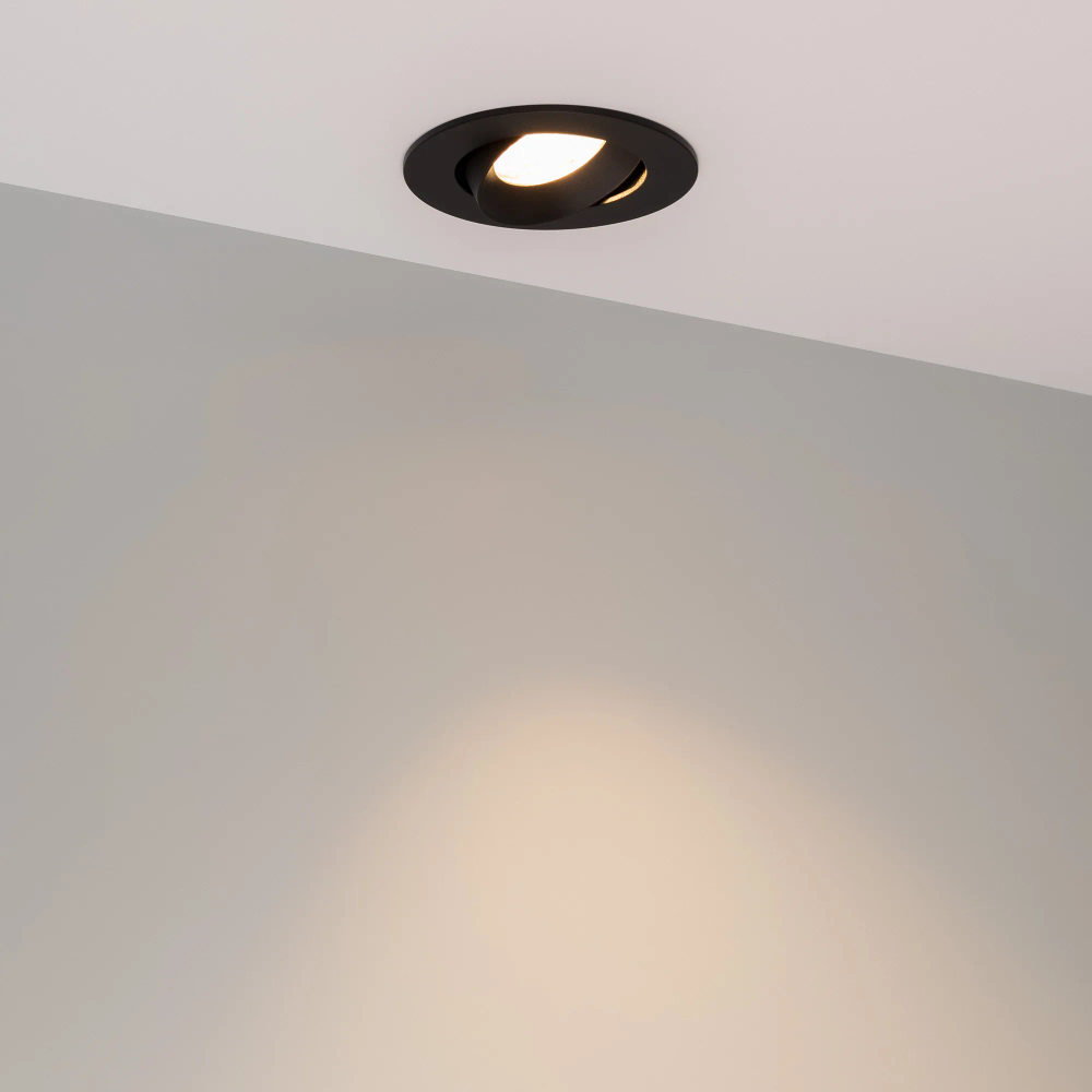 Светильник MS-ATOLL-BUILT-TURN-R94-10W Warm3000 (BK, 60 deg, 230V) (Arlight, IP54 Металл, 5 лет) 041574