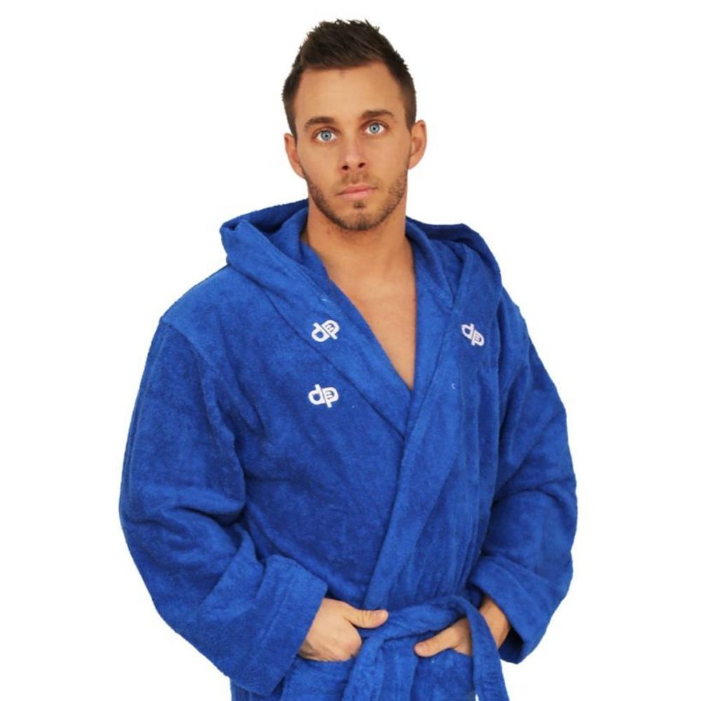 Халат махровый Diapolo Royal blue для спортсменов по водным видам спорта
