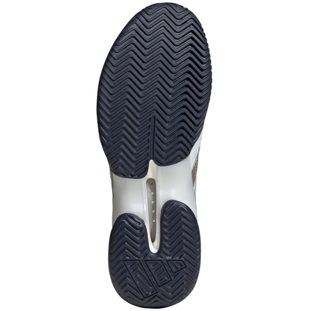 Теннисные кроссовки Adidas Barricade 14 M - cloud white/cyber metallic/dark blue