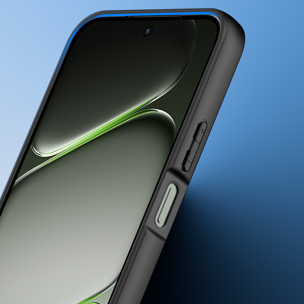 Чехол прозрачный с черными рамками для OnePlus N6 4G, серия Aimo Series Case от Dux Ducis