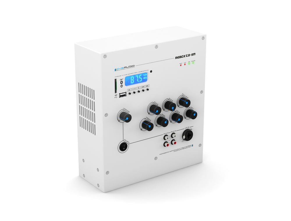 CVGAUDIO ReBox T8-SM настенный микшер-усилитель, 80W/100V