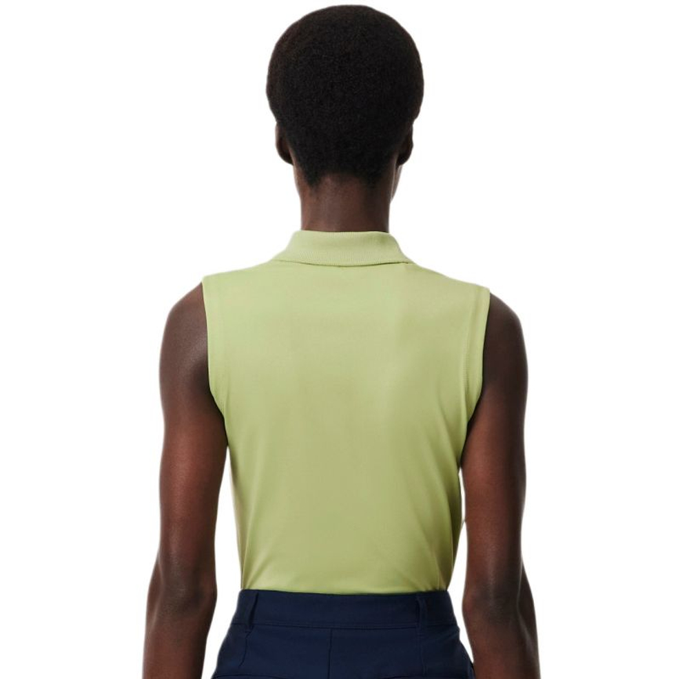 Женское теннисное поло Lacoste Ultra-Dry Anti-UV Golf - birch
