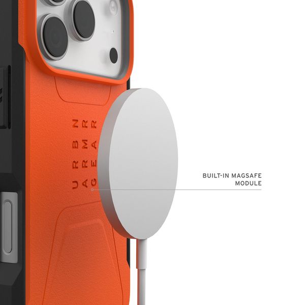 Чехол Uag Civilian Case для iPhone 17 Pro, Оранжевый | Orange