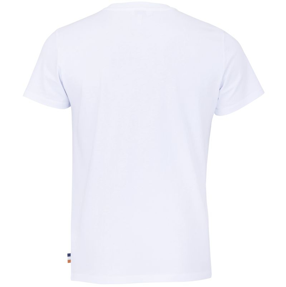 Мужская теннисная футболка Roland Garros 2026 Big Logo - white