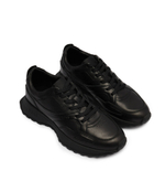 Кожаные кроссовки jonah_runn BOSS BLACK - черный(50522818)
