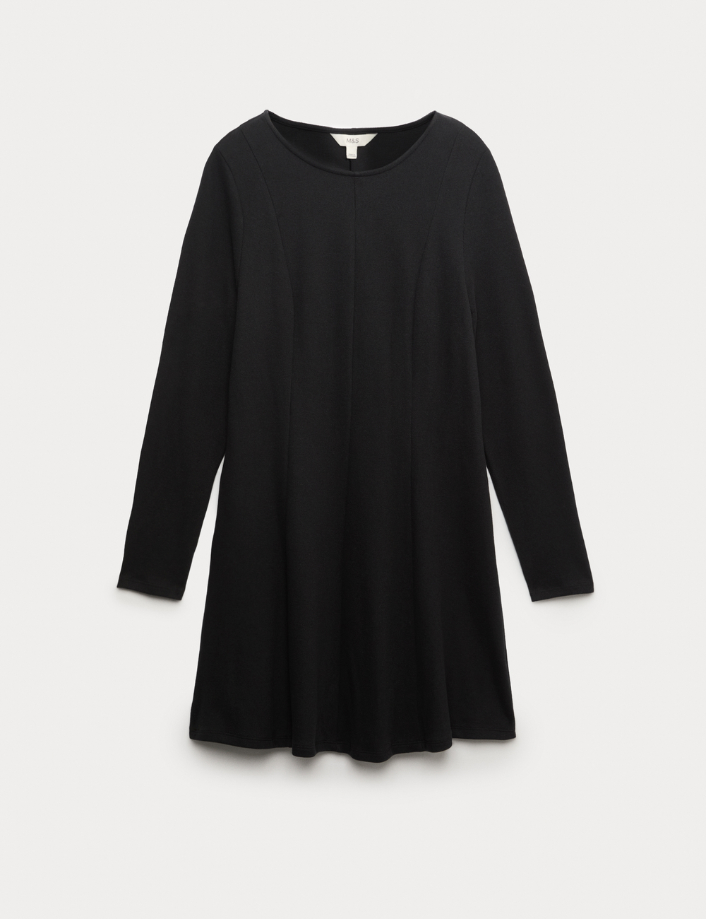 Мини-платье из смесового хлопкового трикотажа - Marks & Spencer