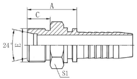 Фитинг DN 12 DKO-S (Ш) 20x1.5 12