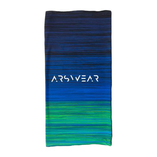 Баф ARSWEAR Race, Синий/лайм фото 2
