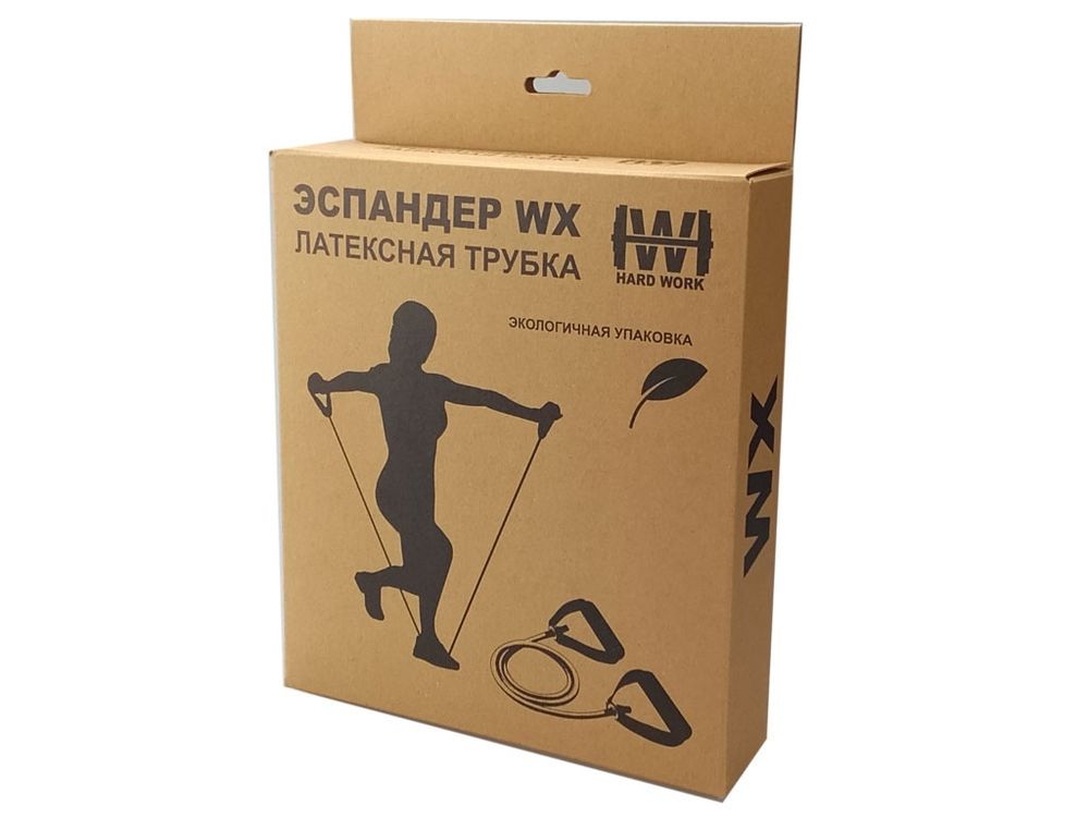 Эспандер латексная трубка с ручками 12LB (5,4 кг): WX-22