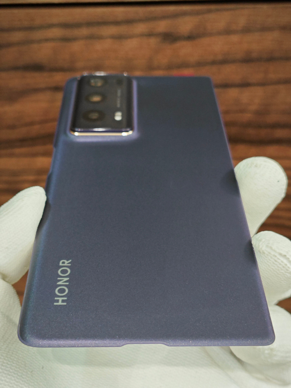 Задняя крышка для HONOR Magic V2 VER-N49 "Премиум качество" ( заднее стекло ) цвет: Чёрный