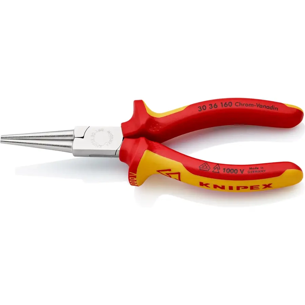 Круглогубцы хромированные 160 мм Knipex 30 36 160