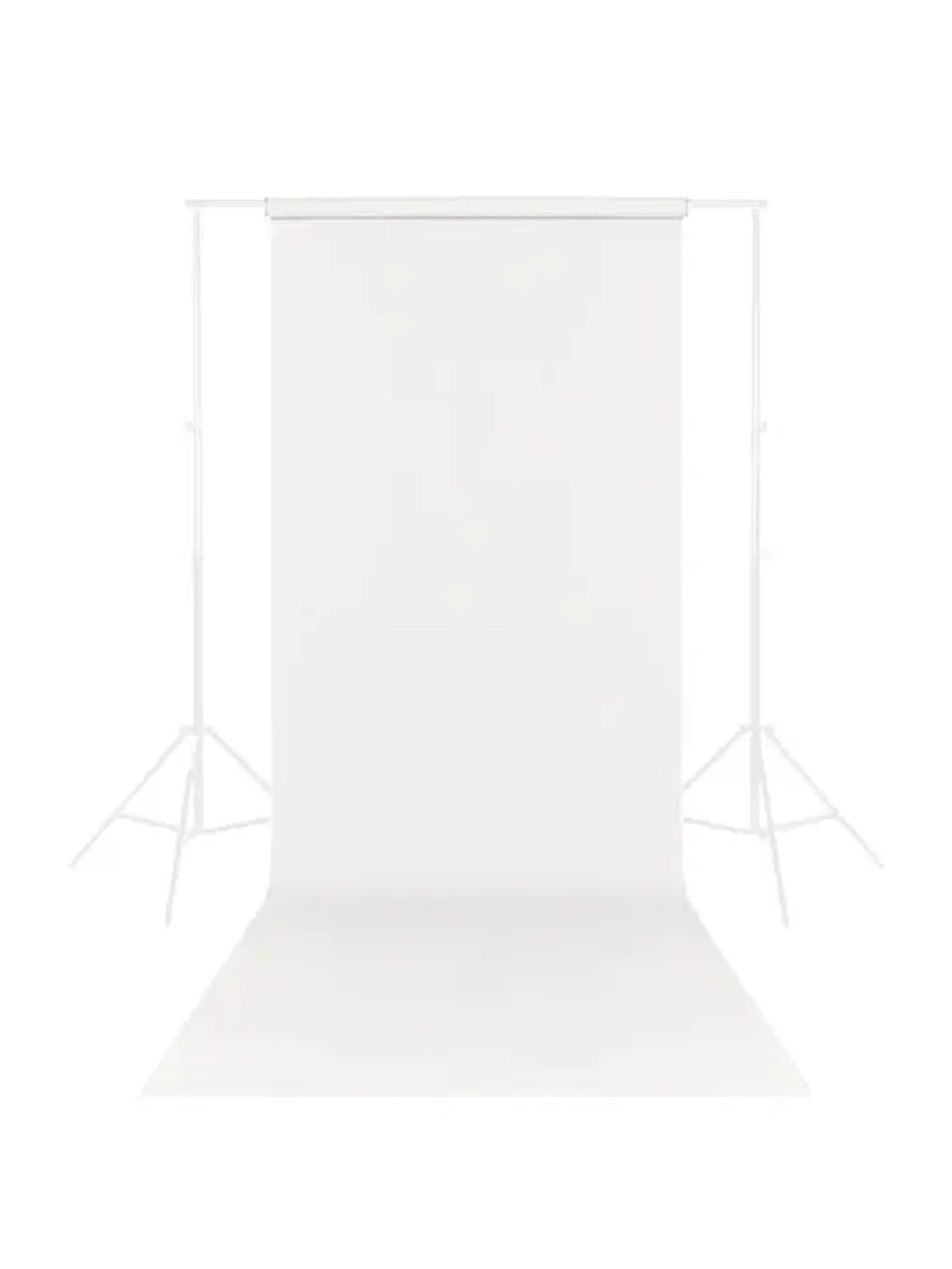 Фон бумажный Raylab Arctic White 1,35*6м белый