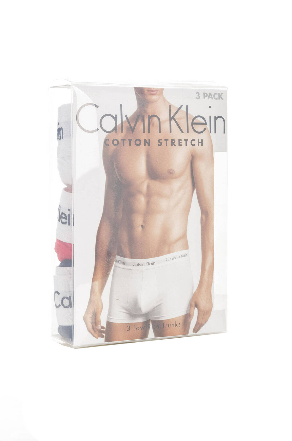 трусики-боксеры 3 шт. Calvin Klein Underwear - красный(0000U2664G)