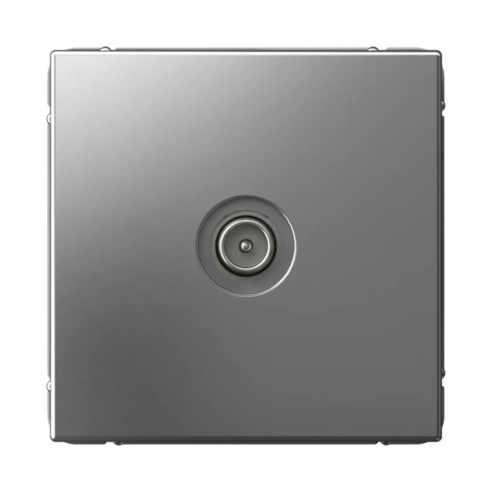 ARTGALLERY TV РОЗЕТКА оконечная 1DB, механизм, СТАЛЬ