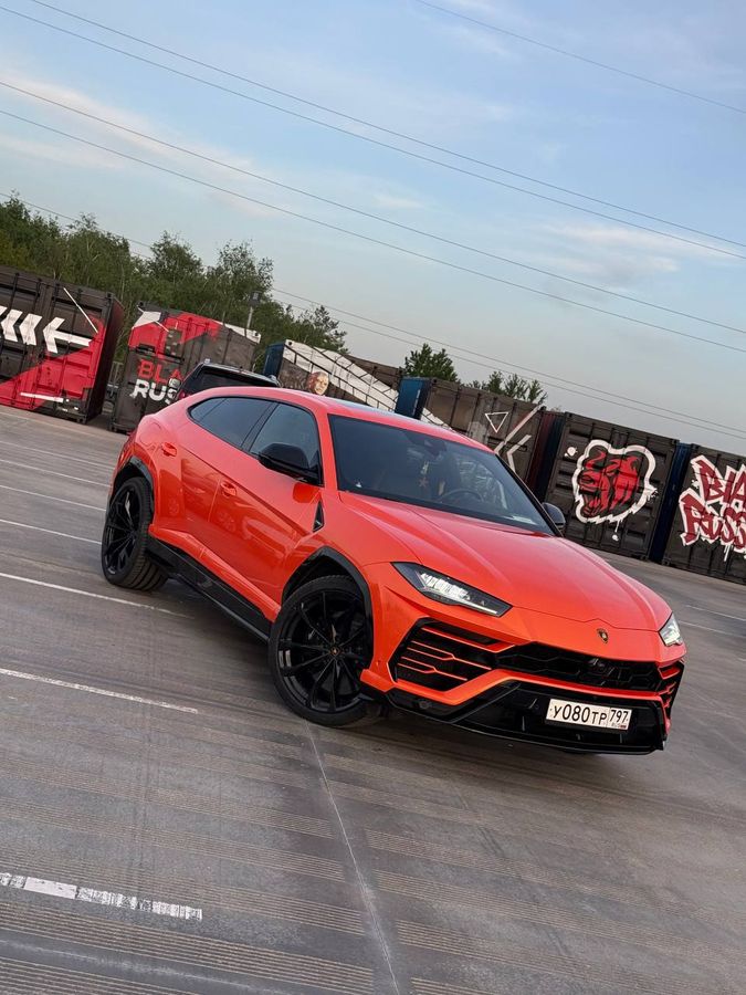 🔥 Lamborghini Urus в плёнке Carbins Color PPF Racing Orange CP‑04 — стиль и защита в одном решении!