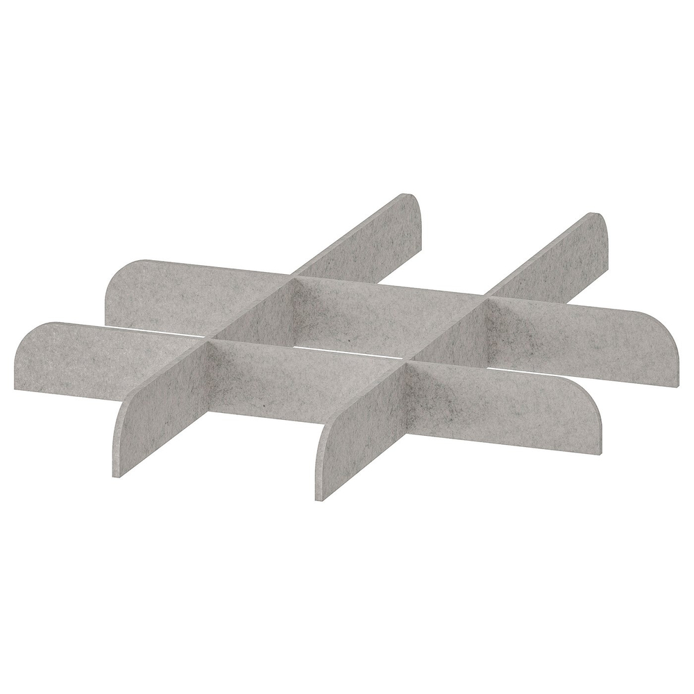 IKEA KOMPLEMENT  (ИКЕА КОМПЛЕМЕНТ)  -  Перегородка для выдвижного лотка - светло-серый 50x58 см