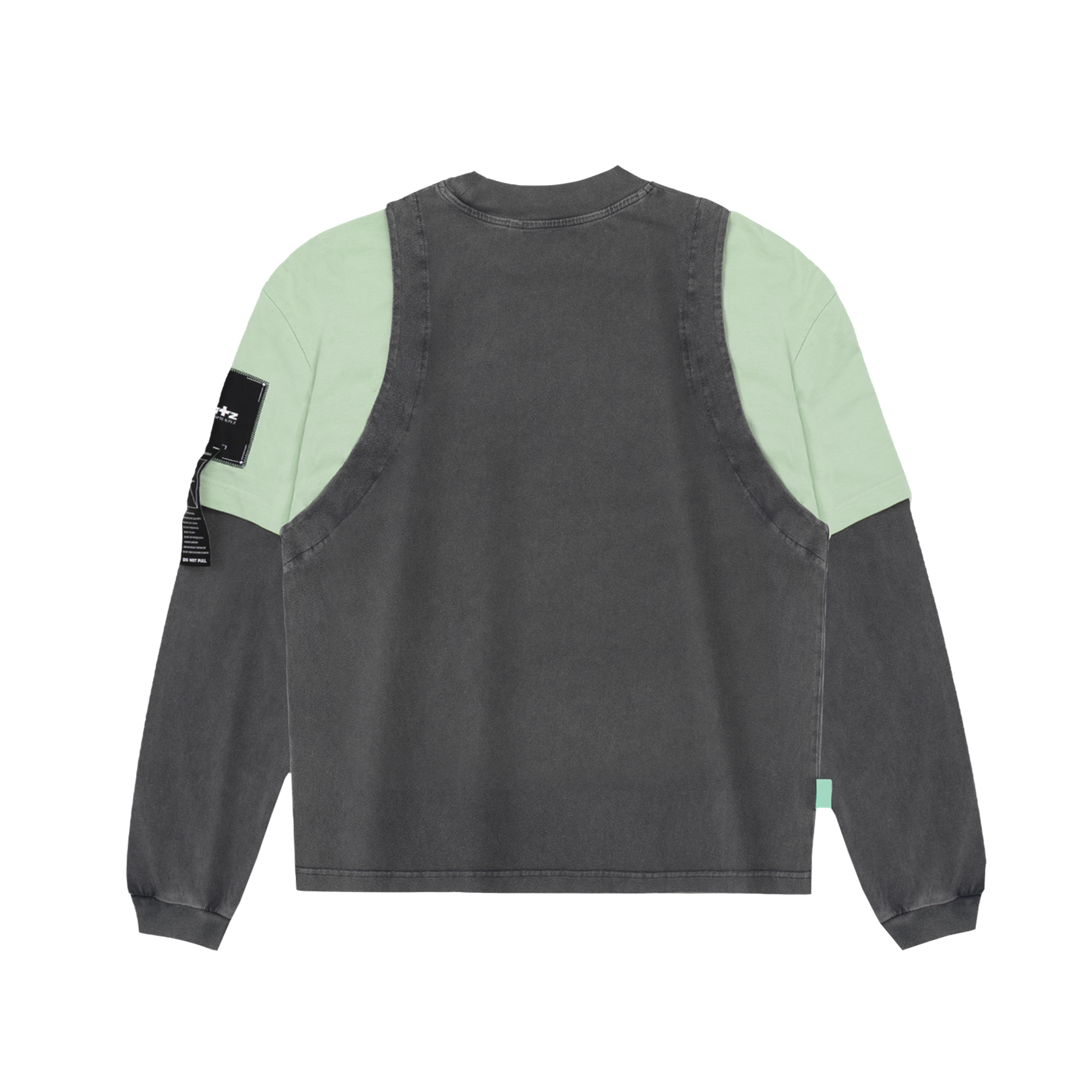 «Dissolution» Layered Longsleeve