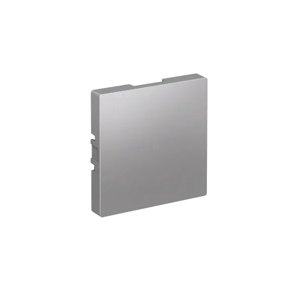 Заглушка без суппорта для многопостовых рамок Systeme Electric AtlasDesign Алюминий ATN000309