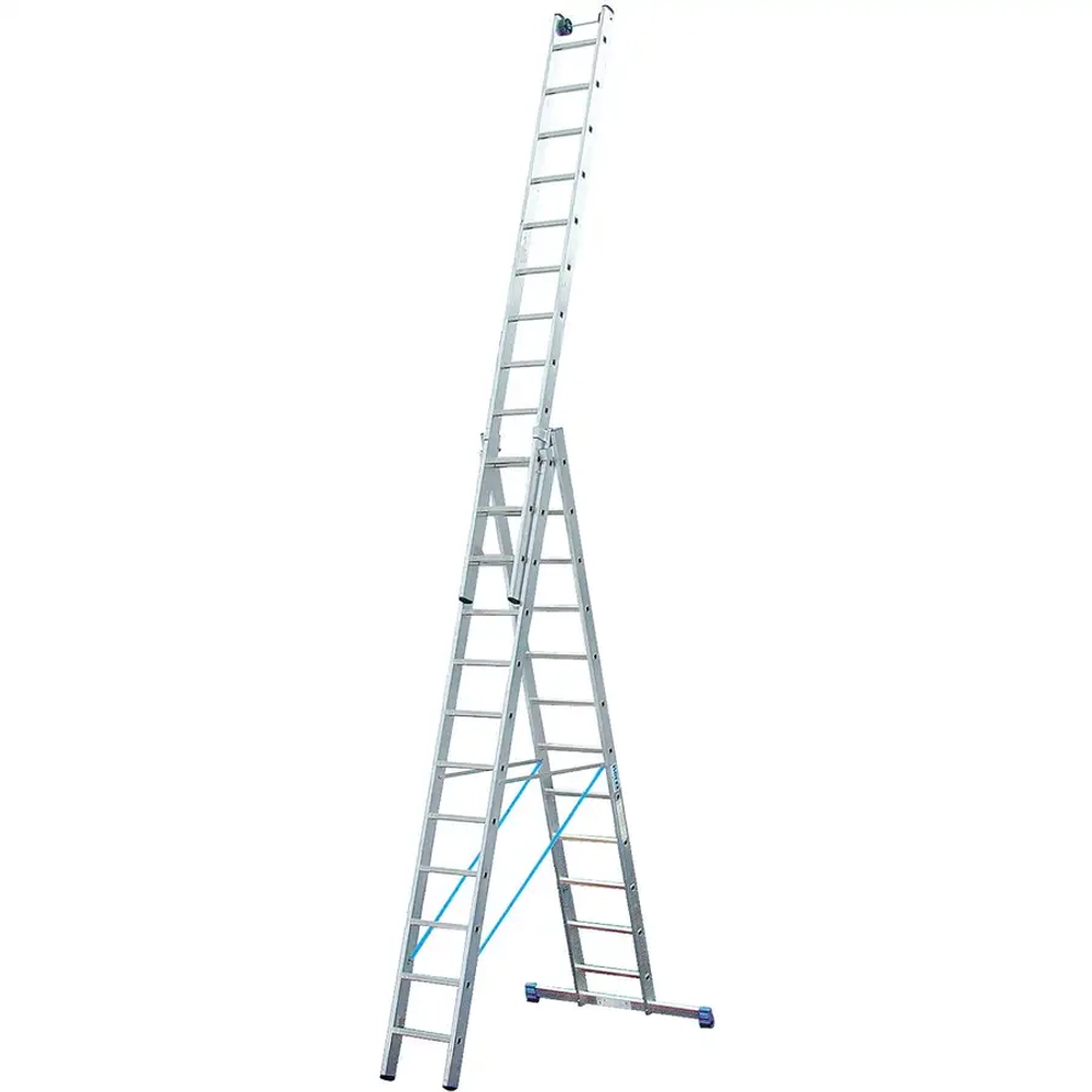 Трехсекционная универсальная лестница STABILO 3х12 Krause 133700