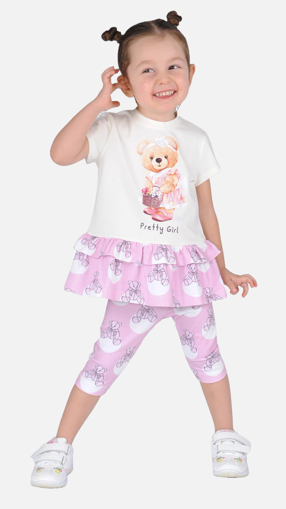 Комплект трикотажный для девочки 2-8 лет Fleur de Vie