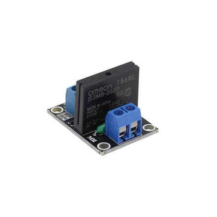 Модуль твердотельного реле (1 канал) Omron ССР G3MB-202P DC 5V для Arduino АС250В, 2А