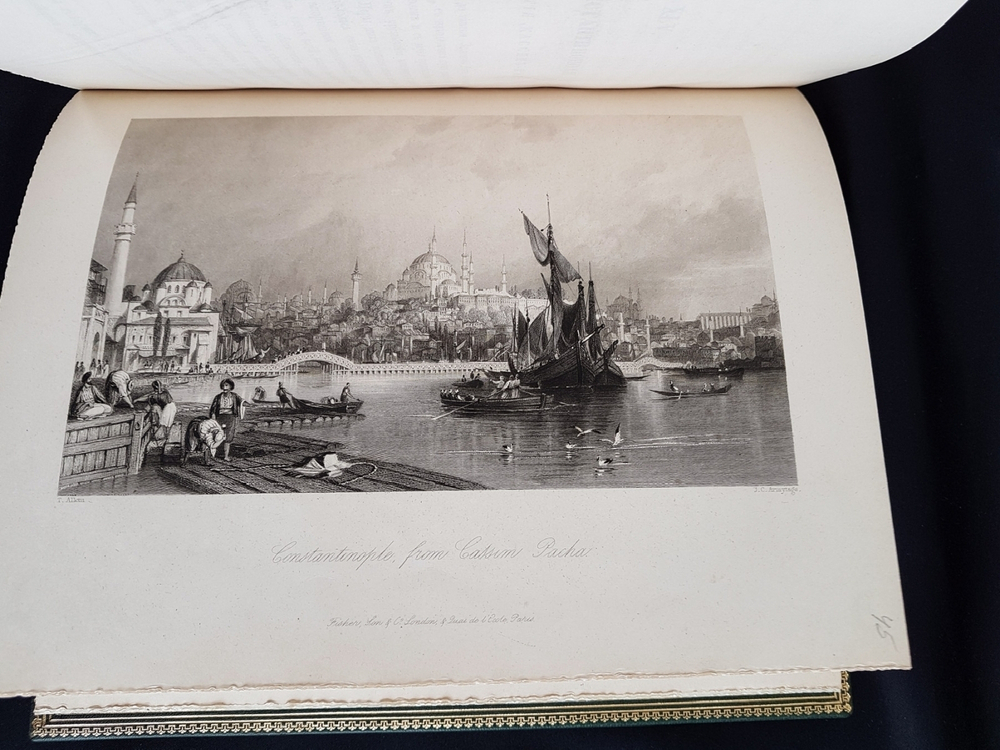 "Константинополь и турки". Издание книгопродавца А.Смирдина. 1843 г. - редкая книга