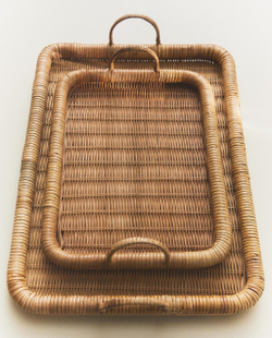 Поднос из ротанга Zara Home