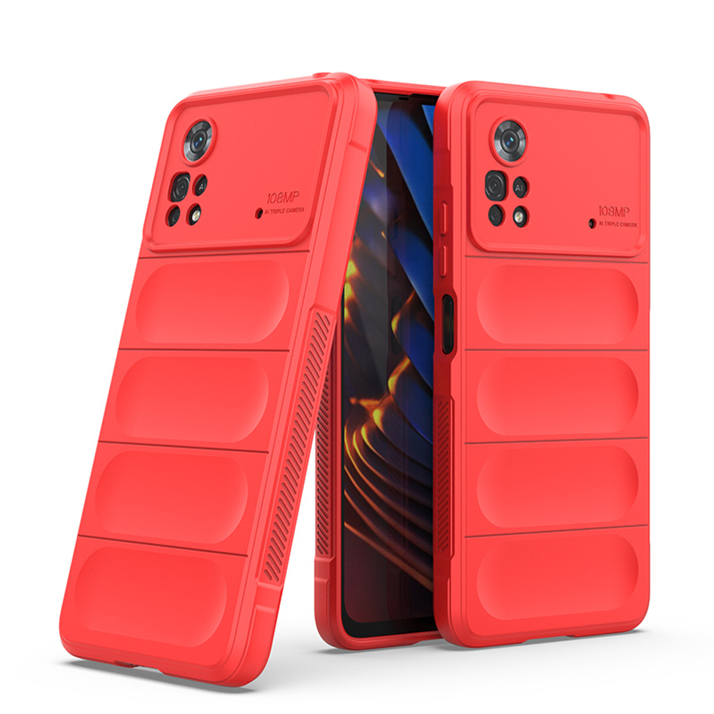 Противоударный чехол Flexible Case для Poco X4 Pro 5G
