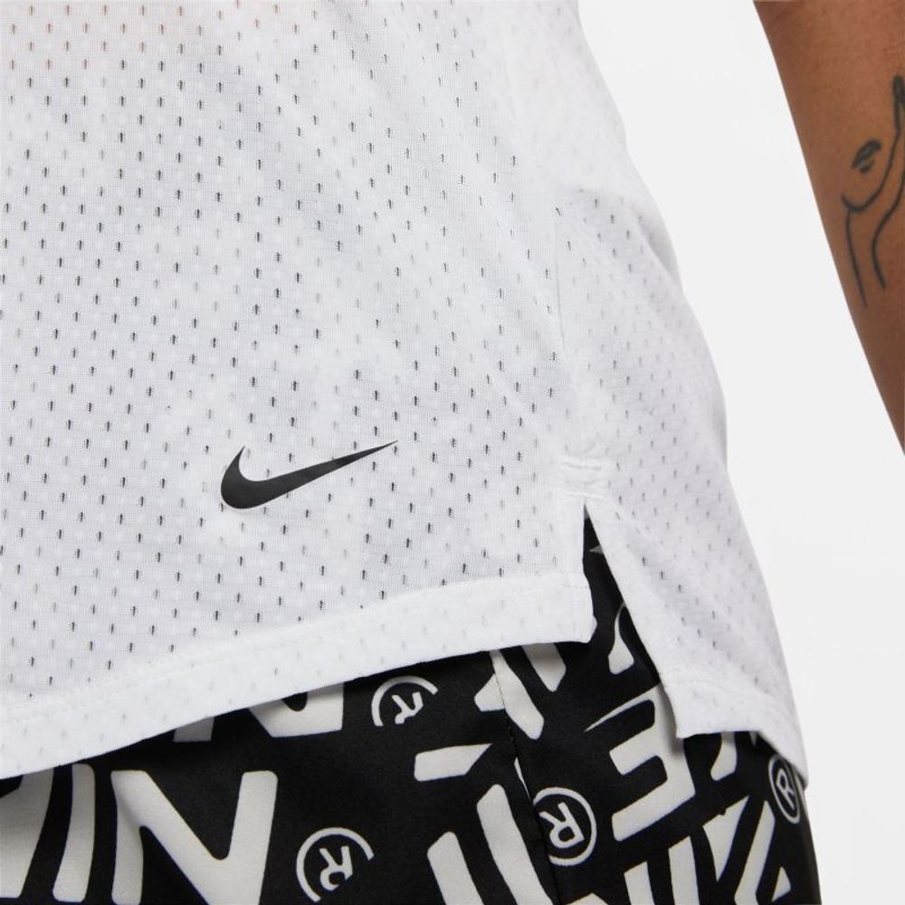 Женский топ теннисный Nike Dri-FIT One Breathe Tank - white/black