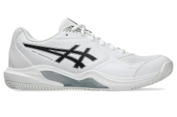 Мужские теннисные кроссовки Asics Gel-Dedicate 9 Clay - white/black