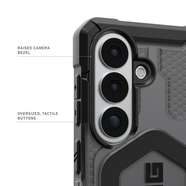 Чехол Uag Pathfinder Clear Case для Galaxy S26, Тонированный/Черный | Ash/Black