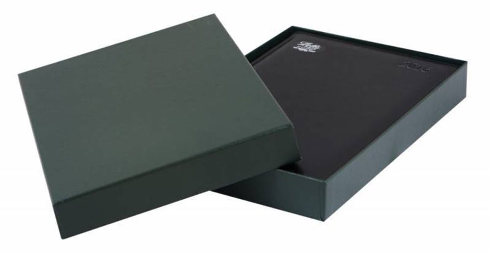 Ежедневник Letts GLOBAL DELUXE A5 недатир. натуральная кожа 412 127010