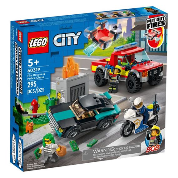 Lego konstruktor 60319 Fire Rescue &amp; Police Chase