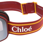 Chloé logo-print goggle-style sunglasses