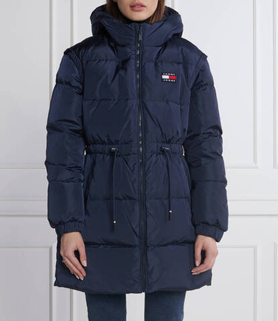 пуховая куртка 2в1 vest down Tommy Jeans - темно-синий(DW0DW11843)
