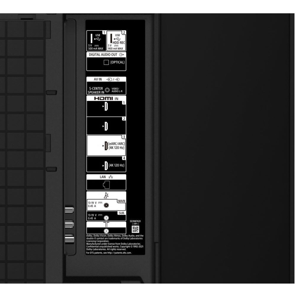 ТВ Sony 65" XR-65A84K OLED