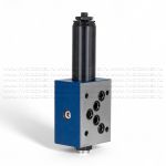 ZDR10DP2-5X/210YM - Редукционный клапан Ду 10 трехлинейный модульного монтажа с давлением регулировки до 210 бар, в канале P, обратный клапан - М = нет