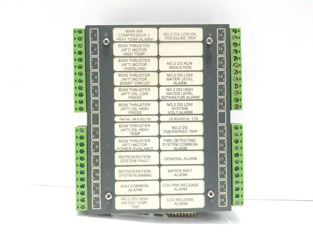 I/O BOARD ID.:119 I/O BOARD ID.:119