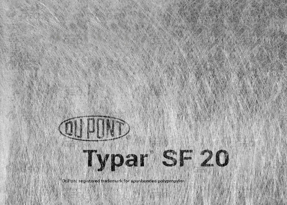 Геотекстиль TYPAR тип SF 20 mini 1,7х24,5м, рулон