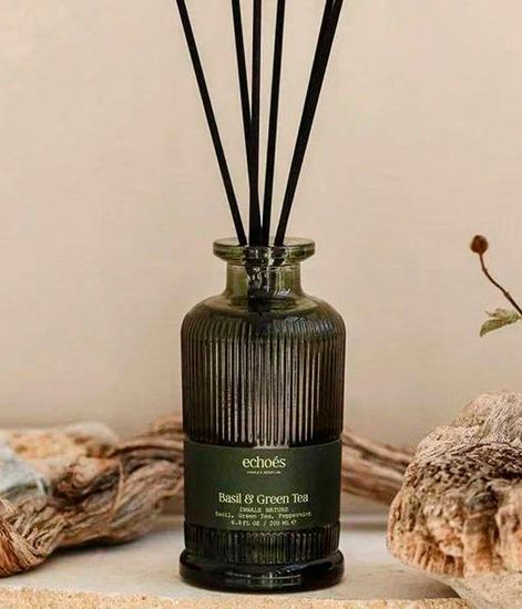 Basil & Green Tea, ароматический диффузор Inhale Nature, Echoes